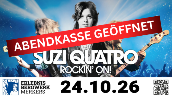 Suzi Quatro // Erlebnis Bergwerk Merkers // 24.10.2026