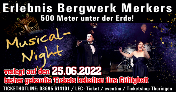Musical Night // Erlebnis Bergwerk Merkers // 25.06.2022
