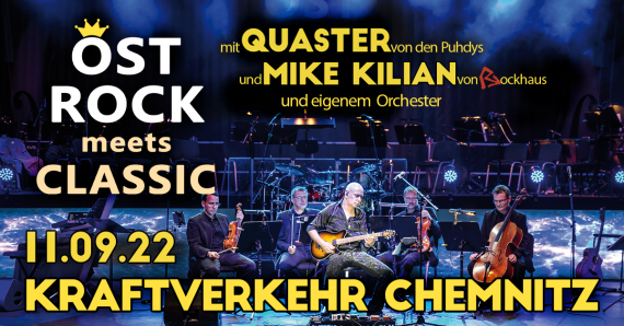Ostrock meets Classic live im Kraftverkehr Chemnitz