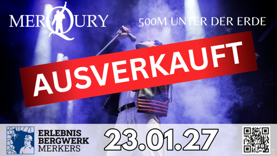 MerQury - QUEEN tribute // Erlebnis Bergwerk Merkers // 23.01.2027