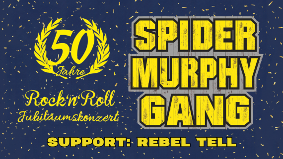 50 Jahre SPIDER MURPHY GANG Jubiläumskonzert // Waldbühne Schwarzenberg // 08.08.2027